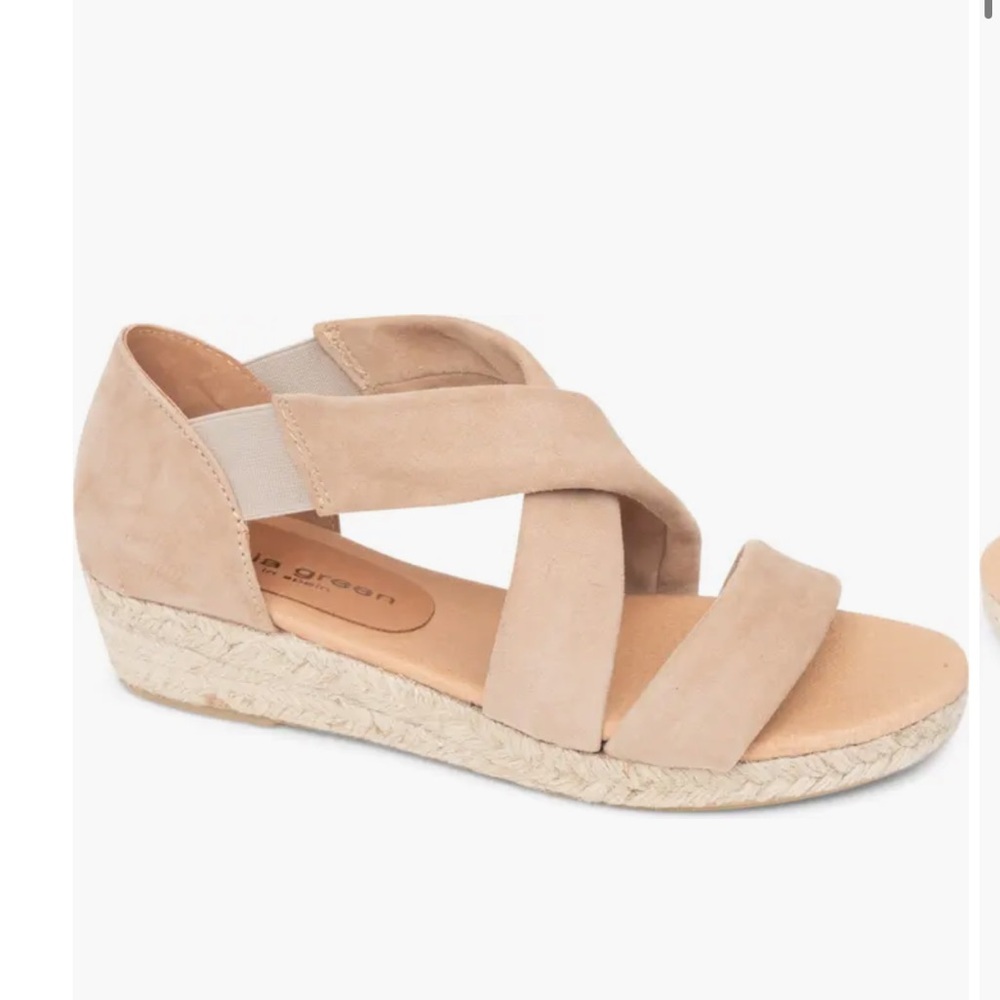 Patricia Green Eliza wedge espadrilles NEW‎ 8